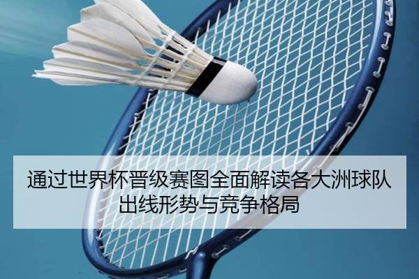 通过世界杯晋级赛图全面解读各大洲球队出线形势与竞争格局