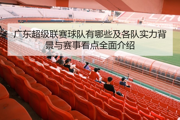 广东超级联赛球队有哪些及各队实力背景与赛事看点全面介绍