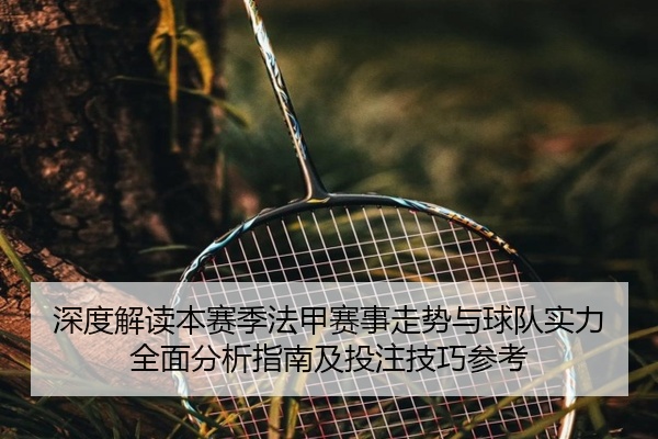 深度解读本赛季法甲赛事走势与球队实力全面分析指南及投注技巧参考