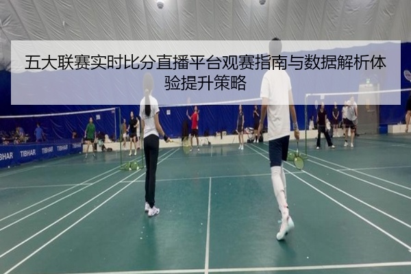 五大联赛实时比分直播平台观赛指南与数据解析体验提升策略